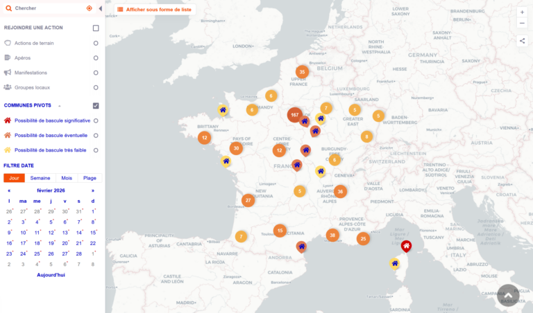 On lance notre carte des 60 plus grandes communes pivots pour 2026 !