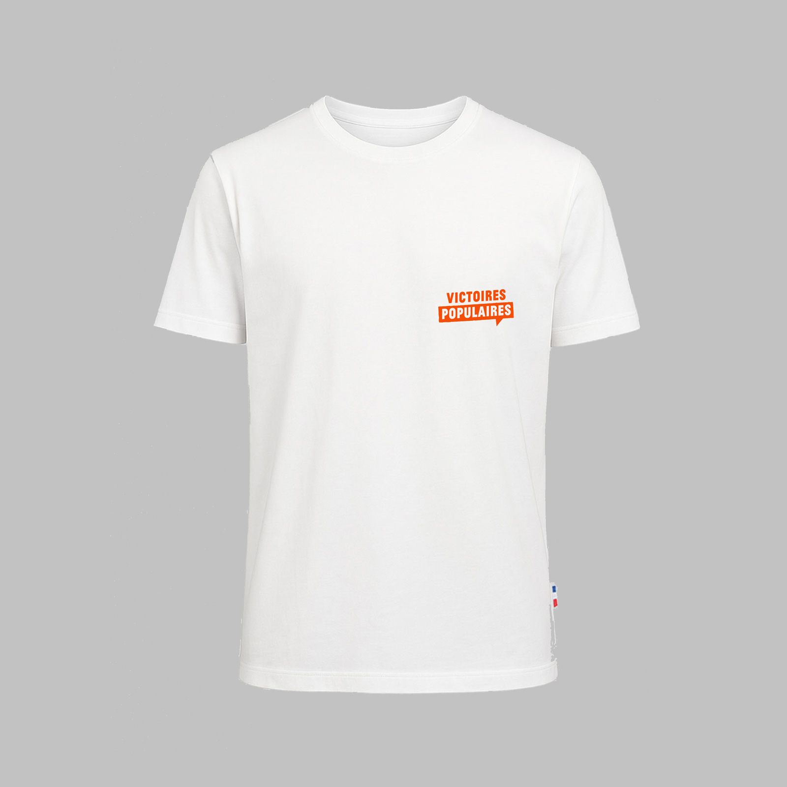 t-shirt victoires populaires gauche buste