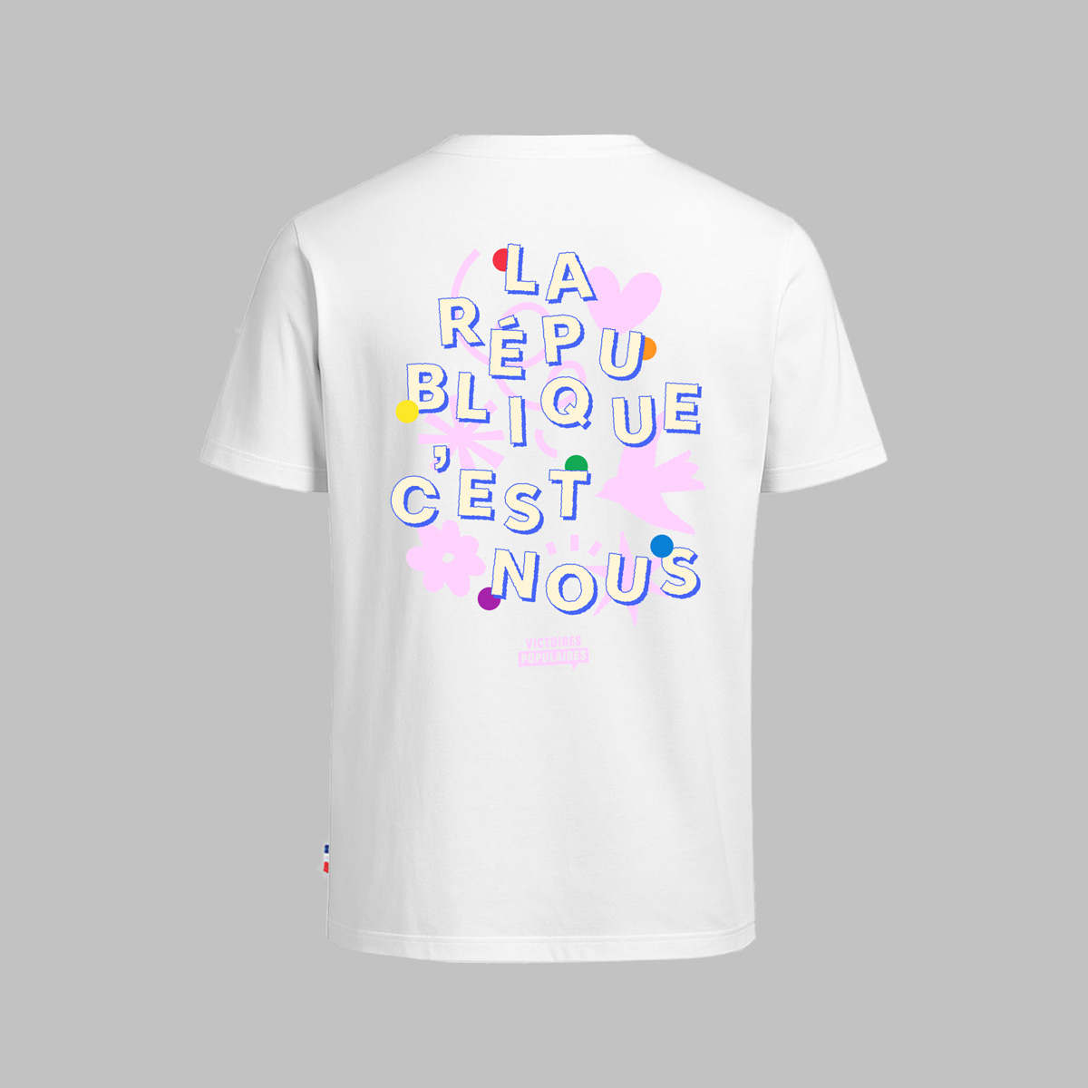 tshirt militant la republique c est nous